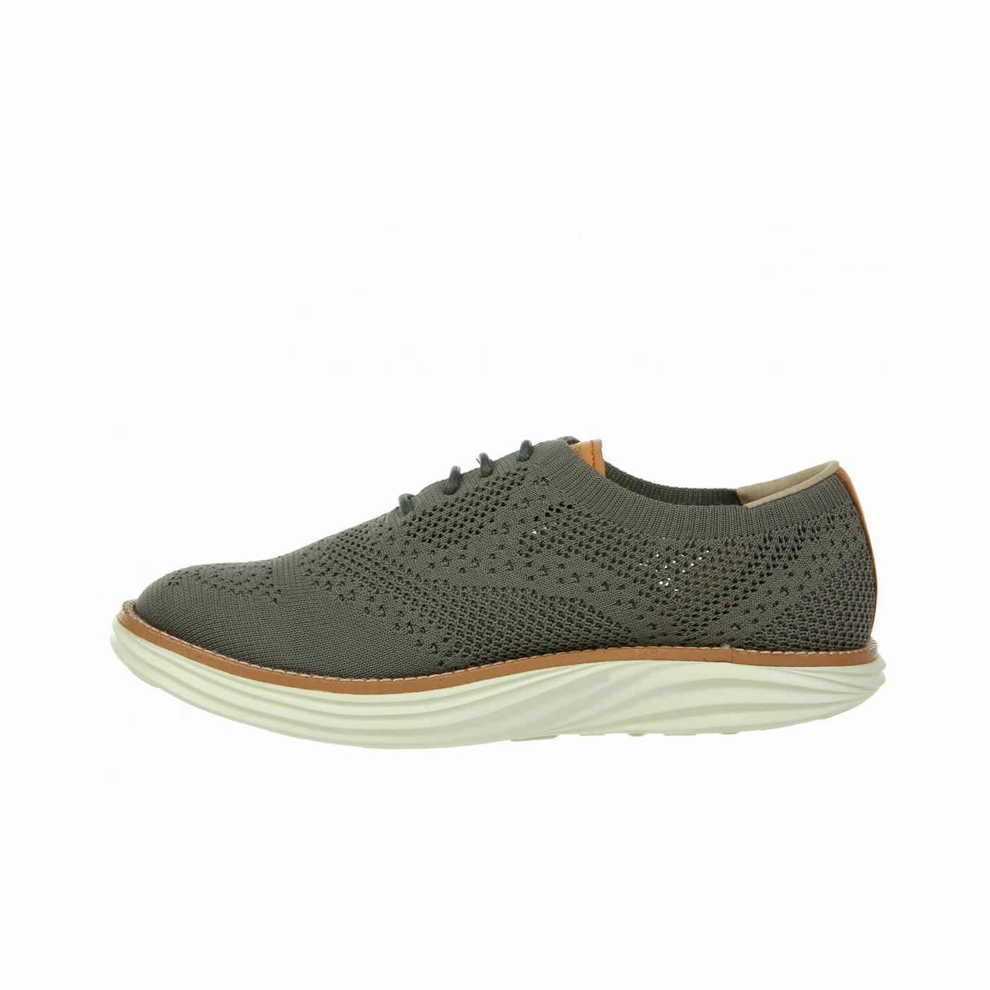 MBT Boston Wing Tip Knit Pantofi Eleganti Femei - Gri (12292-393)